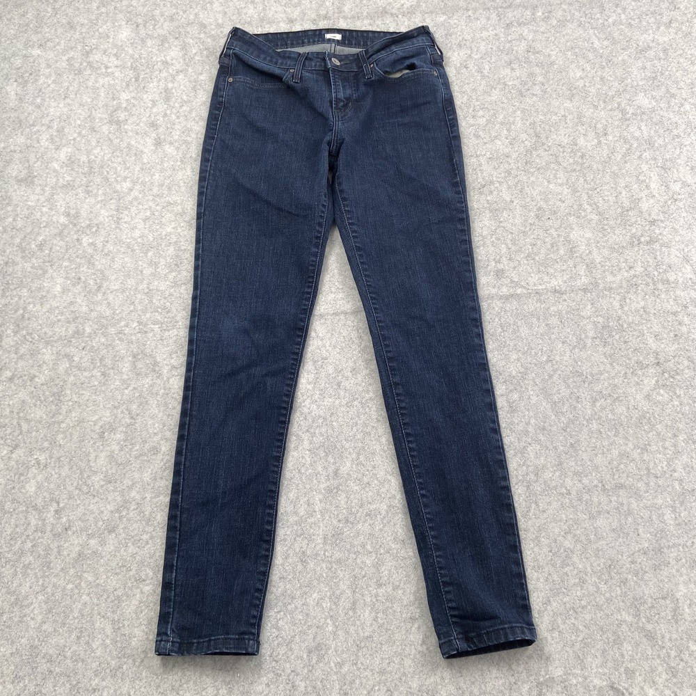Levi's Jeggings Womens 6 (27x29) Blue Mid Rise Skinny Denim Stretch Pants
